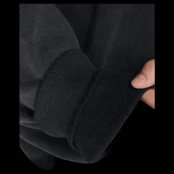 Under Armour Ua Icon Hwt Flc Wash Os Crew Black Grå Best