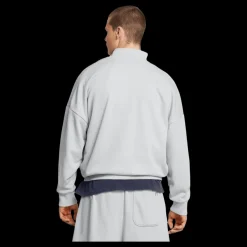 Under Armour Ua Icon Hwt Terry Os 1/2 Zip Black Svart Discount