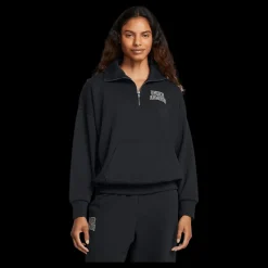 Under Armour Ua Icon Hwt Terry Os Hz Black Blå
