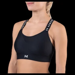 Under Armour UA Infinity High Bra Black Svart Sale