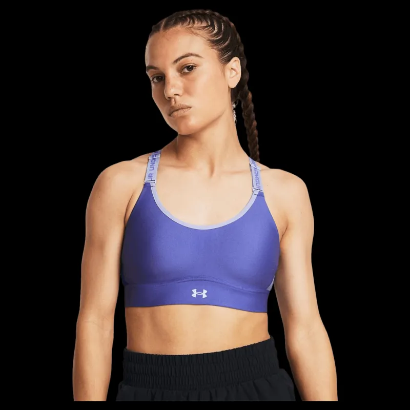 Sale Under Armour Ua Infinity Mid Bra Purple Lila