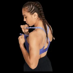 Sale Under Armour Ua Infinity Mid Bra Purple Lila