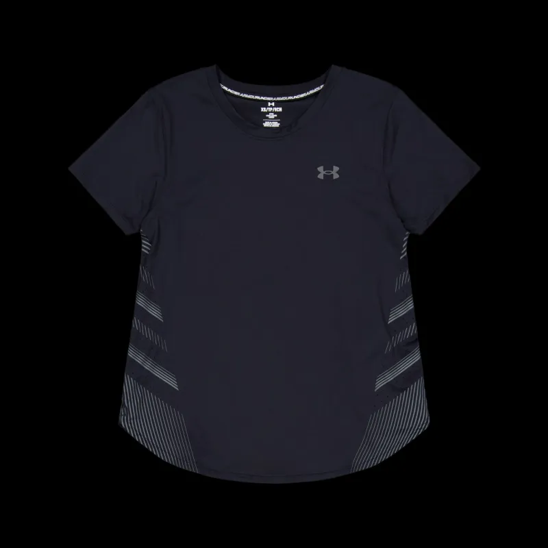Under Armour Ua Iso-chill Laser Tee Ii Black Svart Clearance