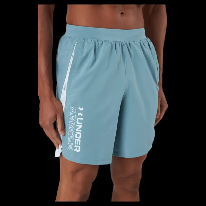 Under Armour Ua Launch Sw 7'' Wm Short Fresco Green Blå Discount
