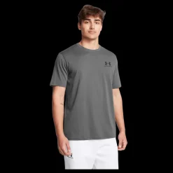 Under Armour Ua M Sportstyle Lc Ss Castlerock Grå