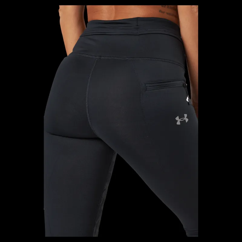 Under Armour Ua Outrun The Cold Tight Ii Black Svart Outlet