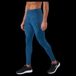 Outlet Under Armour Ua Outrun The Cold Tight Petrol Blue Blå