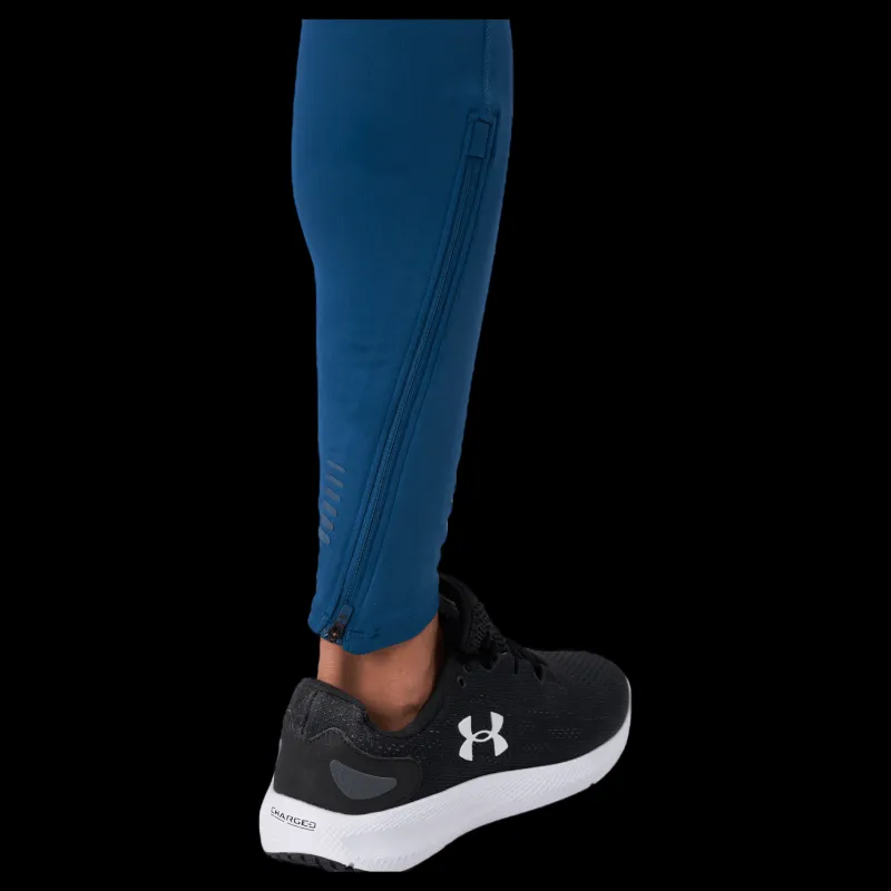 Outlet Under Armour Ua Outrun The Cold Tight Petrol Blue Blå