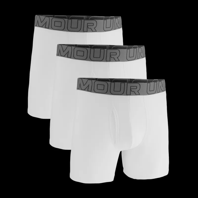 Under Armour Ua Performance Cotton - Solid White Vit Clearance
