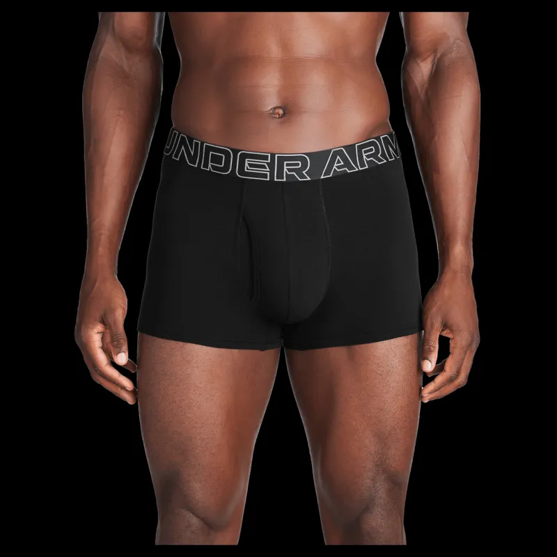 Sale Under Armour Ua Performance Cotton - Solid Black Svart