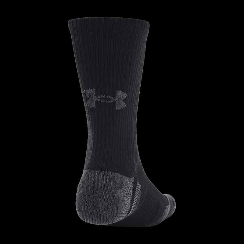 Under Armour Ua Performance Tech 3pk Crew Black Svart