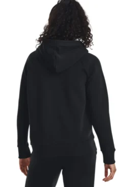 Under Armour Ua Rival Fleece Big Logo Hdy Black Svart Outlet