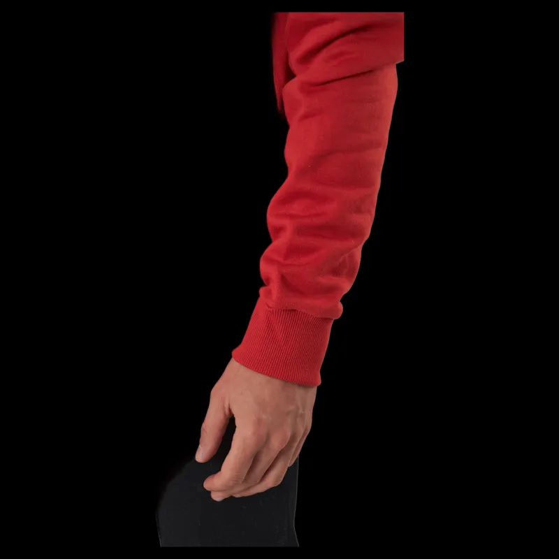 Under Armour Ua Rival Fleece Big Logo Hd Radiant Red Röd
