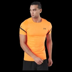Best Under Armour Ua Rush 2.0 Emboss Ss Blaze / Jet Gray / Blac Orange