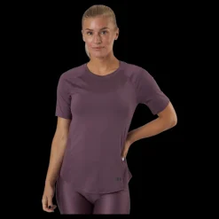 Under Armour Ua Rush Mesh Ss Ash Plum Lila Discount
