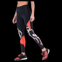 Under Armour UA Rush Print Color Block Leggings Black Svart