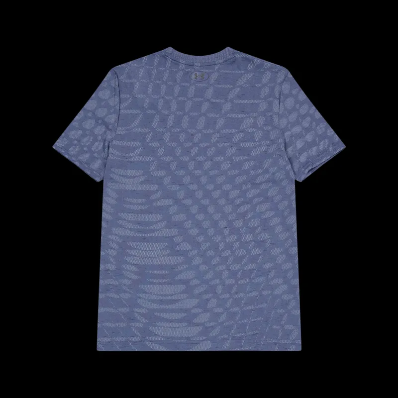 Under Armour Ua Seamless Novelty Ss Downpour Gray Blå Online