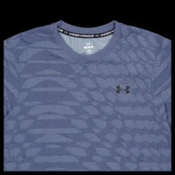 Under Armour Ua Seamless Novelty Ss Downpour Gray Blå Online