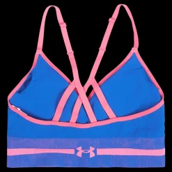 Outlet Under Armour UA SeamlEssential Low Long Bra Blå