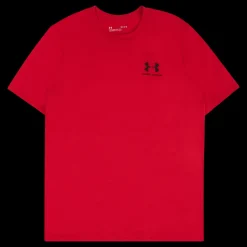 Under Armour UA SPORTSTYLE LC SS Röd Hot
