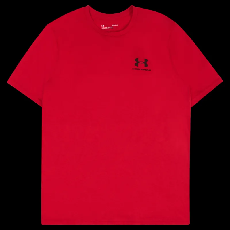 Under Armour UA SPORTSTYLE LC SS Röd Hot