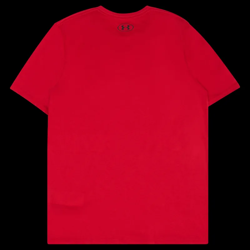 Under Armour UA SPORTSTYLE LC SS Röd Hot
