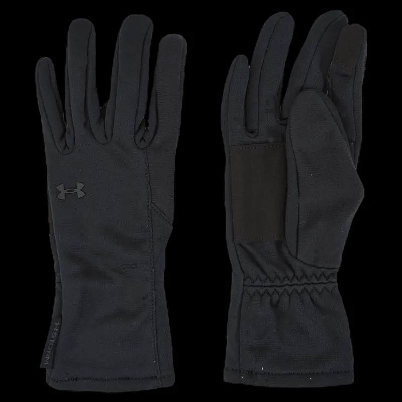 Under Armour Ua Storm Fleece Gloves Black Svart Sale