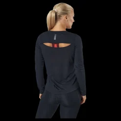 Outlet Under Armour Ua Streaker Longsleeve Black Blå