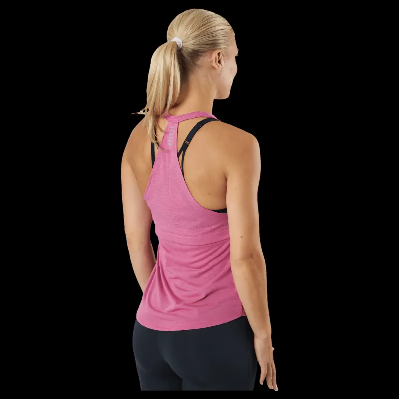 Under Armour Ua Streaker Tank Pace Pink Rosa New