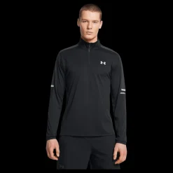 Clearance Under Armour Ua Tech Utility 1/4 Zip Black Svart