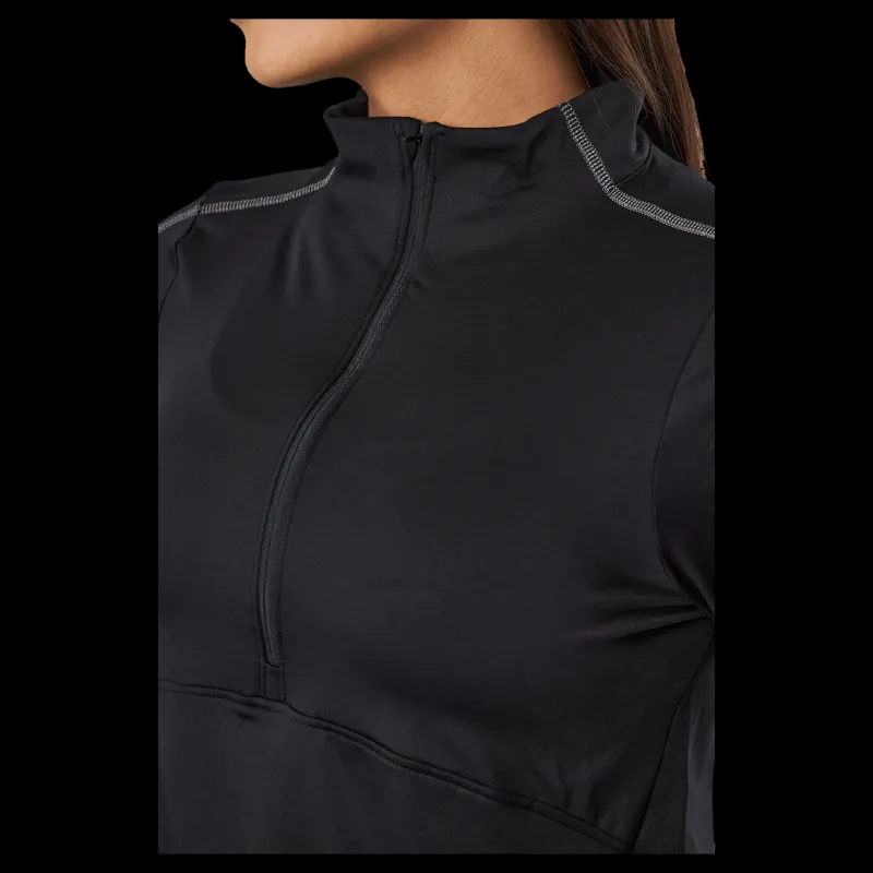 New Under Armour Ua Train Cw 1/2 Zip Black Svart