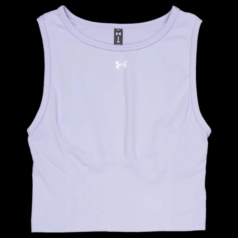 Online Under Armour Ua Train Seamless Tank Celeste Blå