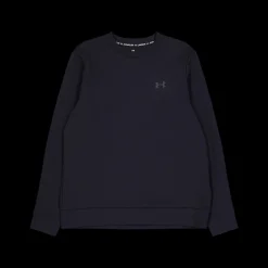 Under Armour Ua Unstoppable Flc Crew Black Svart