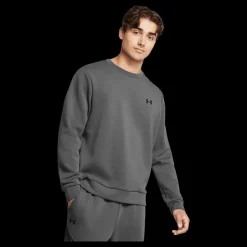 Best Under Armour Ua Unstoppable Flc Crew Eu Castlerock Grå