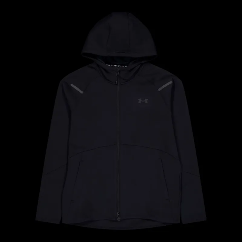 Best Under Armour Ua Unstoppable Flc Fz Black Svart