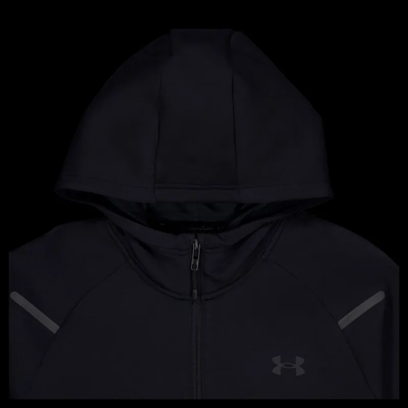 Best Under Armour Ua Unstoppable Flc Fz Black Svart