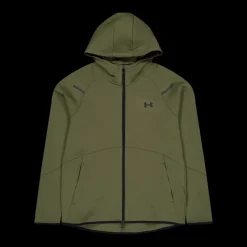 Under Armour Ua Unstoppable Flc Fz Marine Od Green Grön Clearance