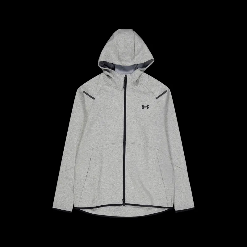 Under Armour Ua Unstoppable Flc Fz Mod Gray Grå Online