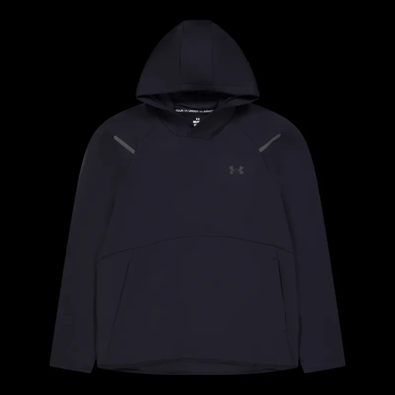 Under Armour Ua Unstoppable Flc Hd Black Svart