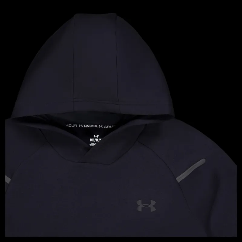 Under Armour Ua Unstoppable Flc Hd Black Svart