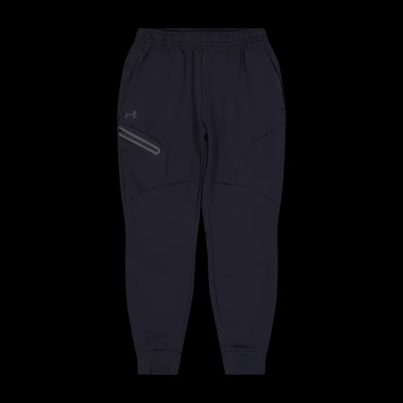 Hot Under Armour Ua Unstoppable Flc Joggers Black Svart