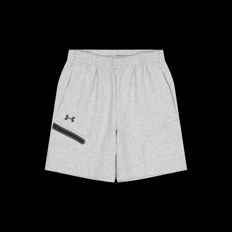 Discount Under Armour Ua Unstoppable Flc Shorts Mod Gray Grå