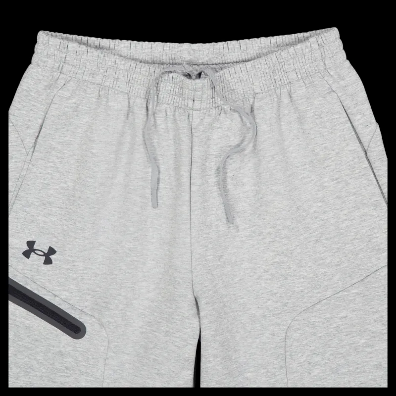 Discount Under Armour Ua Unstoppable Flc Shorts Mod Gray Grå