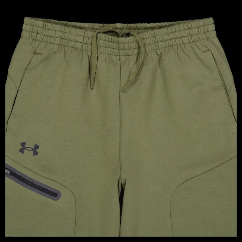 Under Armour Ua Unstoppable Flc Shorts Marine Od Green Grön Sale
