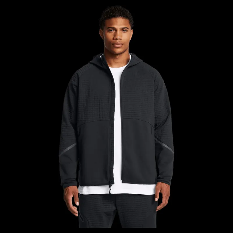 Sale Under Armour Ua Unstoppable Flc Txtr Fz Black Svart