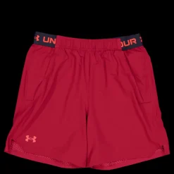 New Under Armour Ua Vanish Woven 6in Shorts Cardinal Röd
