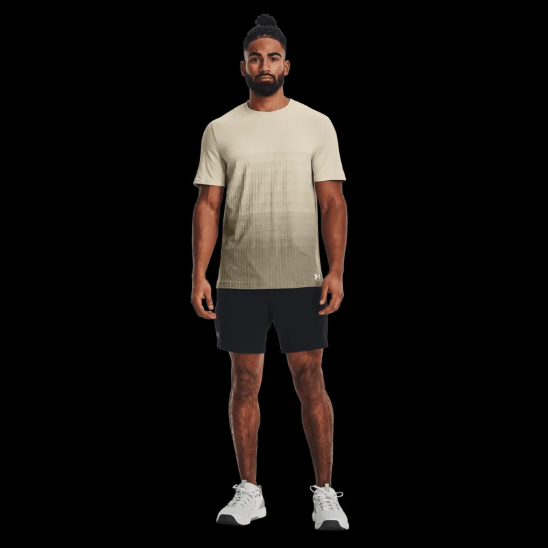 Under Armour Ua Vanish Woven 6in Shorts Black Svart New