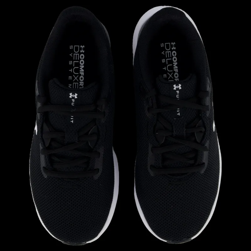 Under Armour Ua W Charged Pursuit 4 Black Svart Clearance