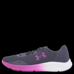Under Armour Ua W Charged Pursuit 3 Tempered Steel Grå Clearance