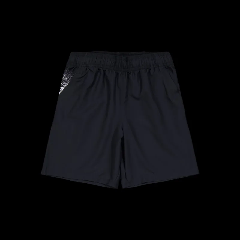 Under Armour Ua Woven Graphic Shorts Black / / White Svart Best